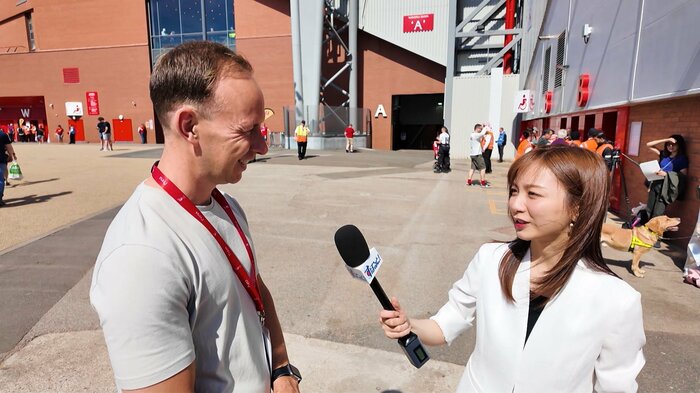 「This is Anfield」ラドソン記者